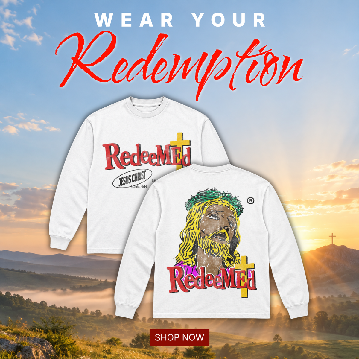 The King of Kings Waffle Thermal L/S
