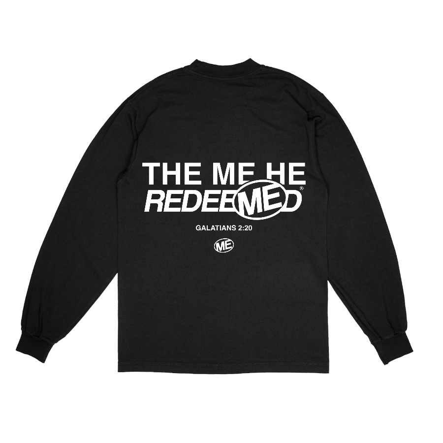 Redeemed Me Galatians 2:20 Long Sleeve Tee