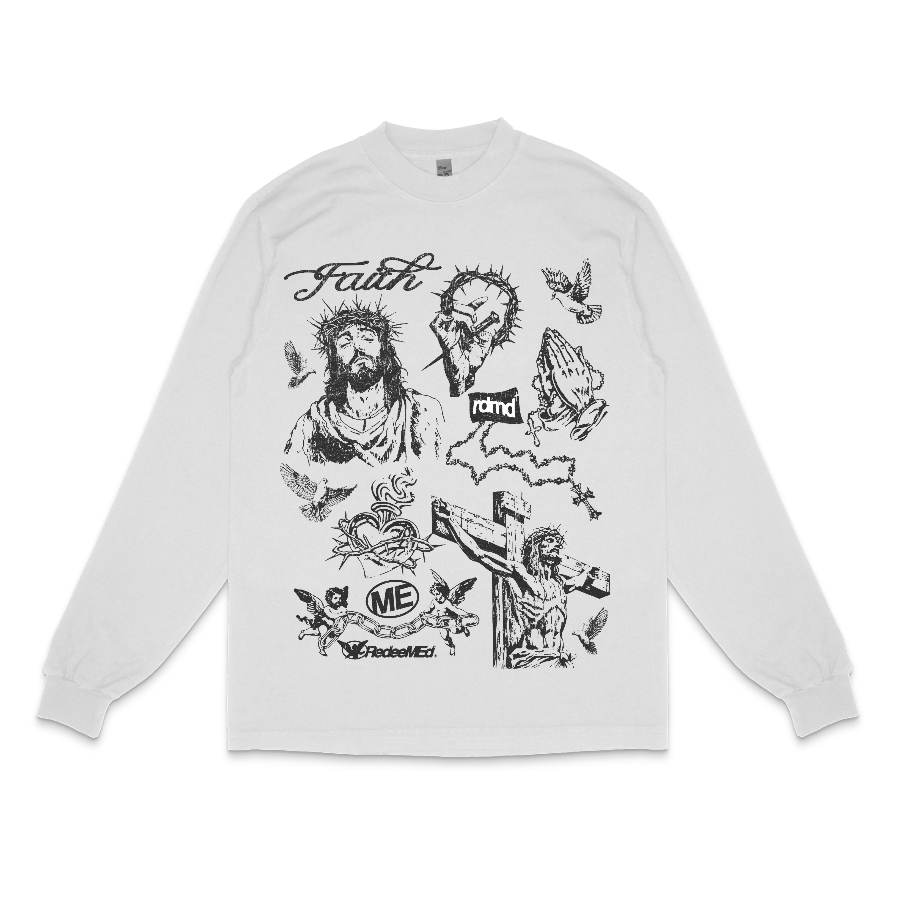 RedeeMEd Faith Icons Long Sleeve Tee