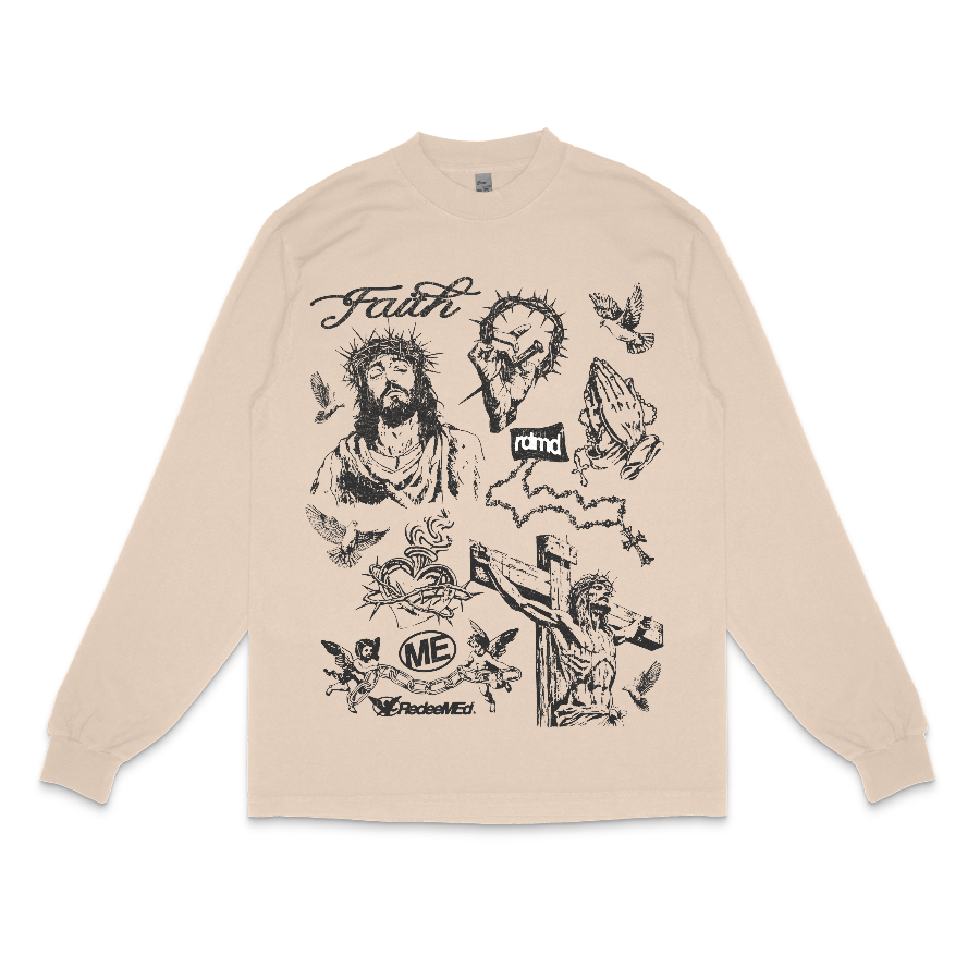 RedeeMEd Faith Icons Long Sleeve Tee