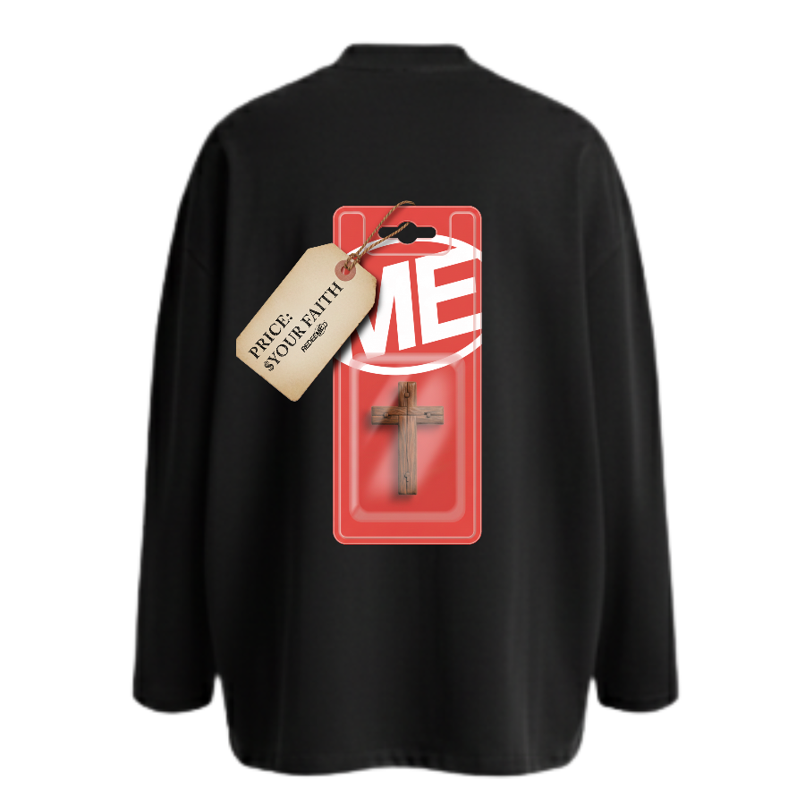 Price of Faith Blister Pack Graphic Long Sleeve Tee