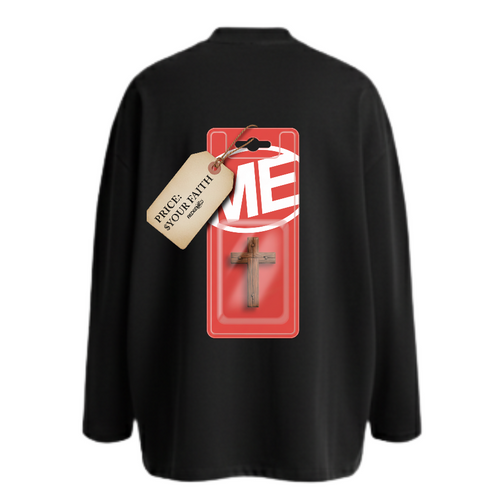 Price of Faith Blister Pack Graphic Long Sleeve Tee