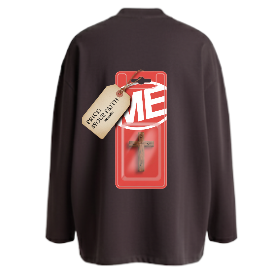 Price of Faith Blister Pack Graphic Long Sleeve Tee
