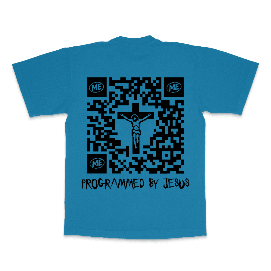Programmed by Jesus Heavyweight Cotton T-Shirt