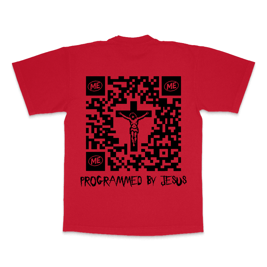 Programmed by Jesus Heavyweight Cotton T-Shirt