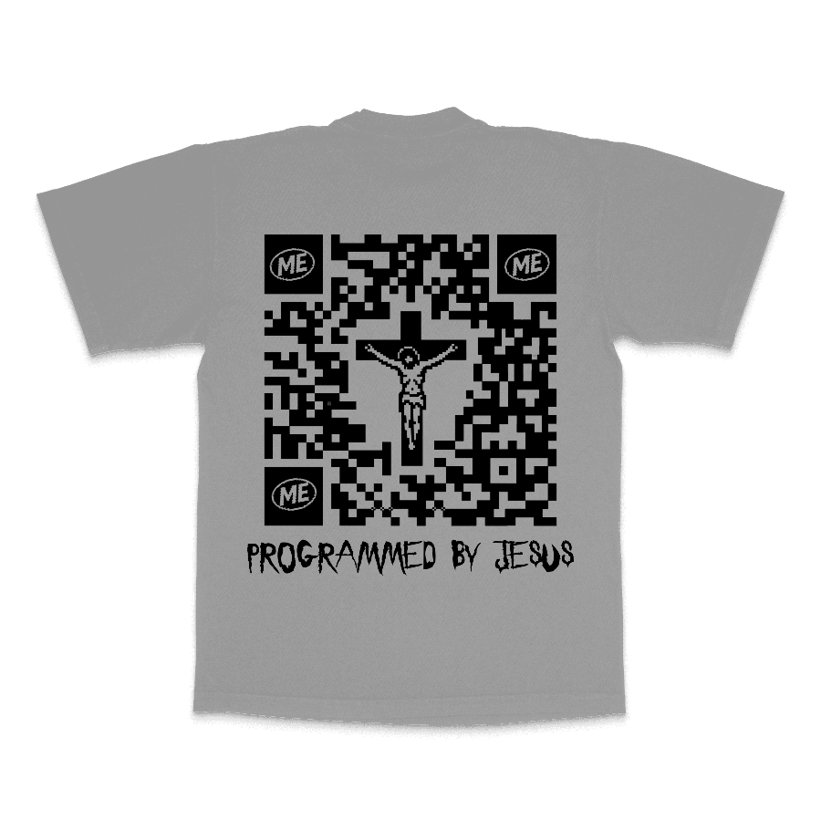 Programmed by Jesus Heavyweight Cotton T-Shirt