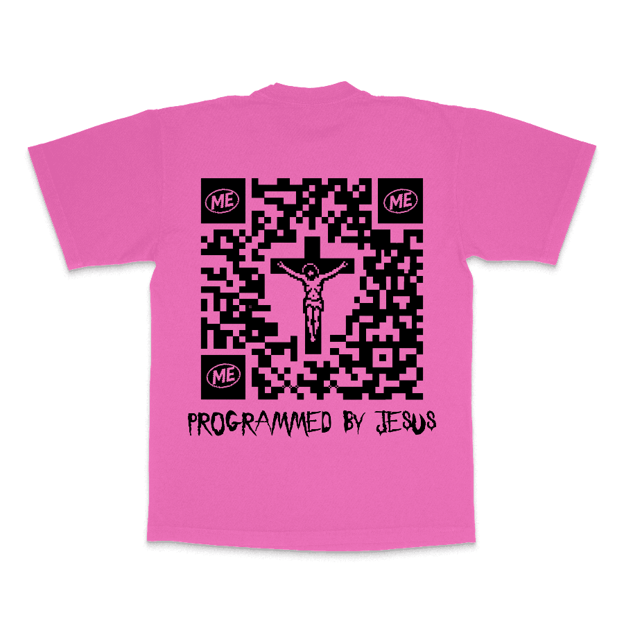 Programmed by Jesus Heavyweight Cotton T-Shirt