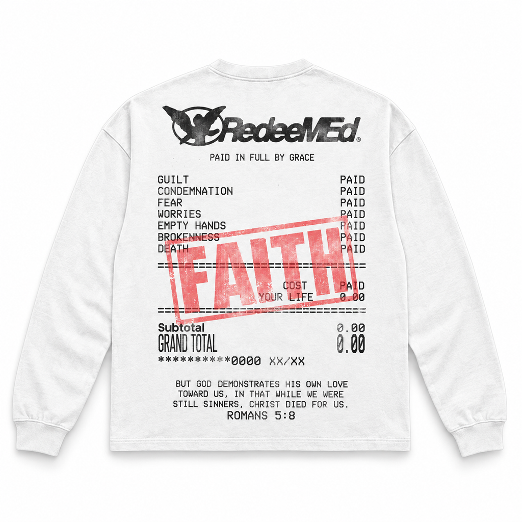 Paid in Faith Long Sleeve Tee